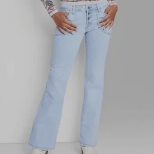 Jeans Low Rise Flare 17 NWT